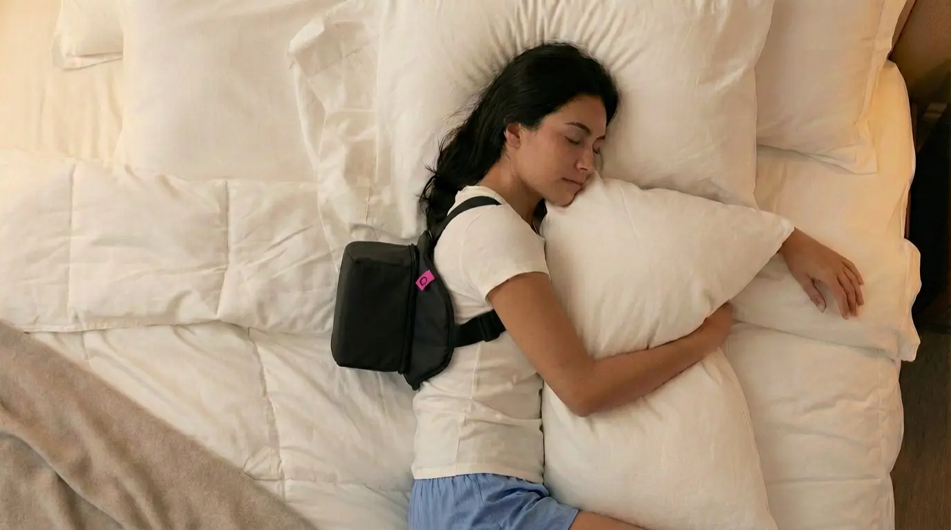 Terapia posicional — Dispositivo tipo mochila